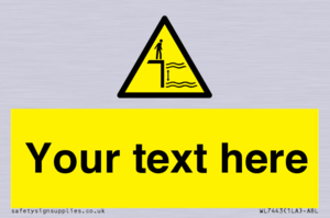 Custom Warning variable water depth